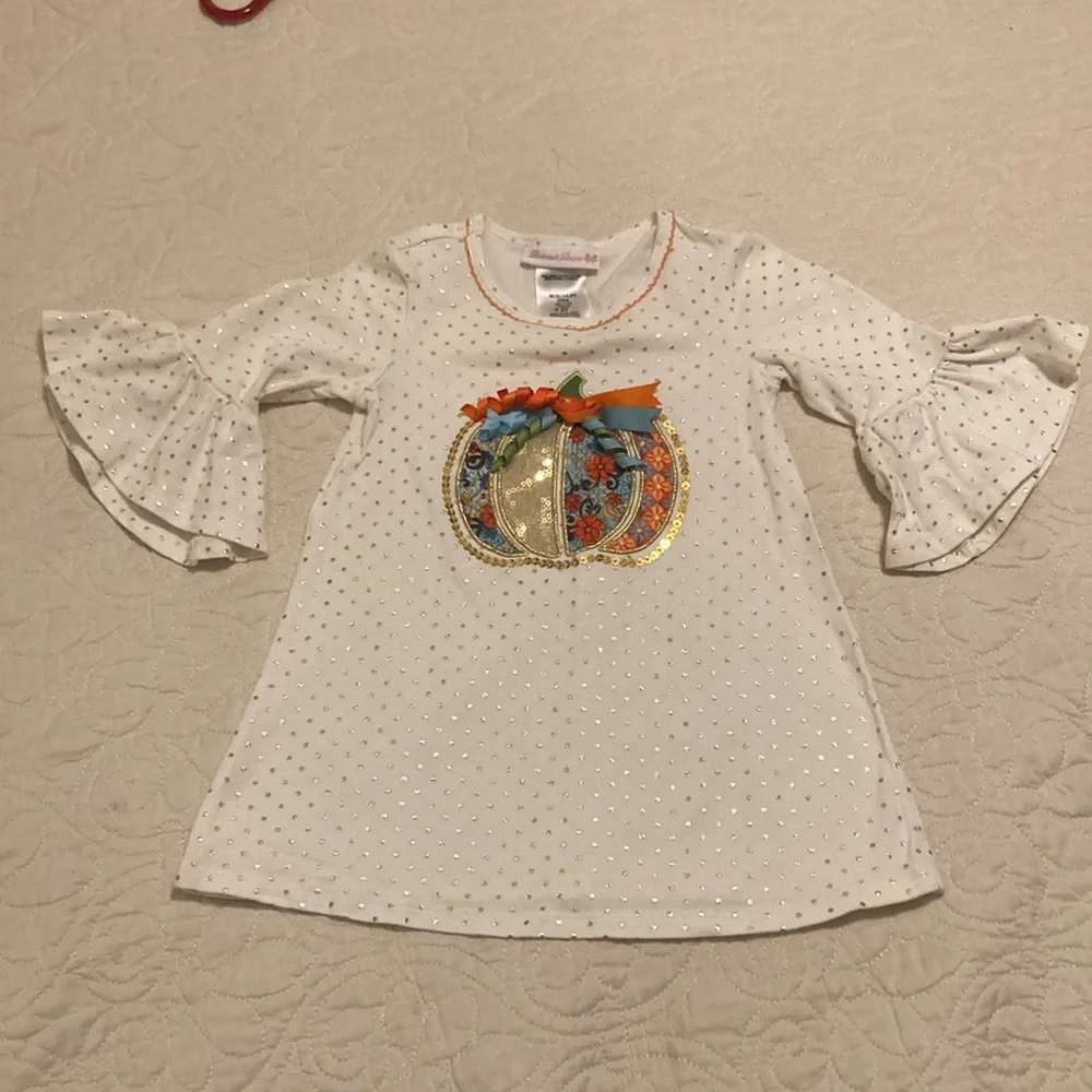 Bonnie Jean Pumpkin Patch Outfit Size 3 T - Picture 2 of 6